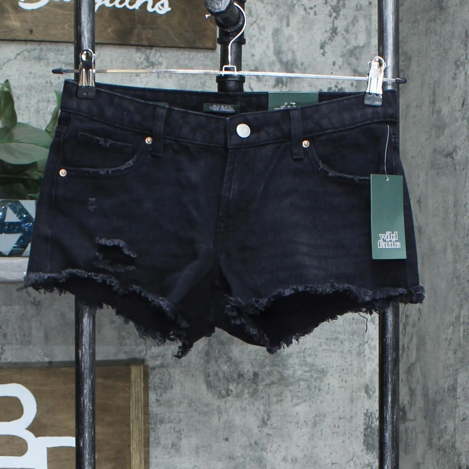 Wild Fable Women's Low-Rise Cheeky Jean Shorts