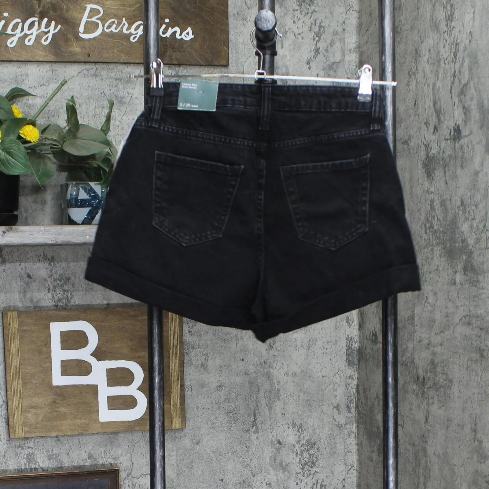 Wild Fable Women's Super-High Rise Rolled Cuff Mom Jean Shorts 83913245
