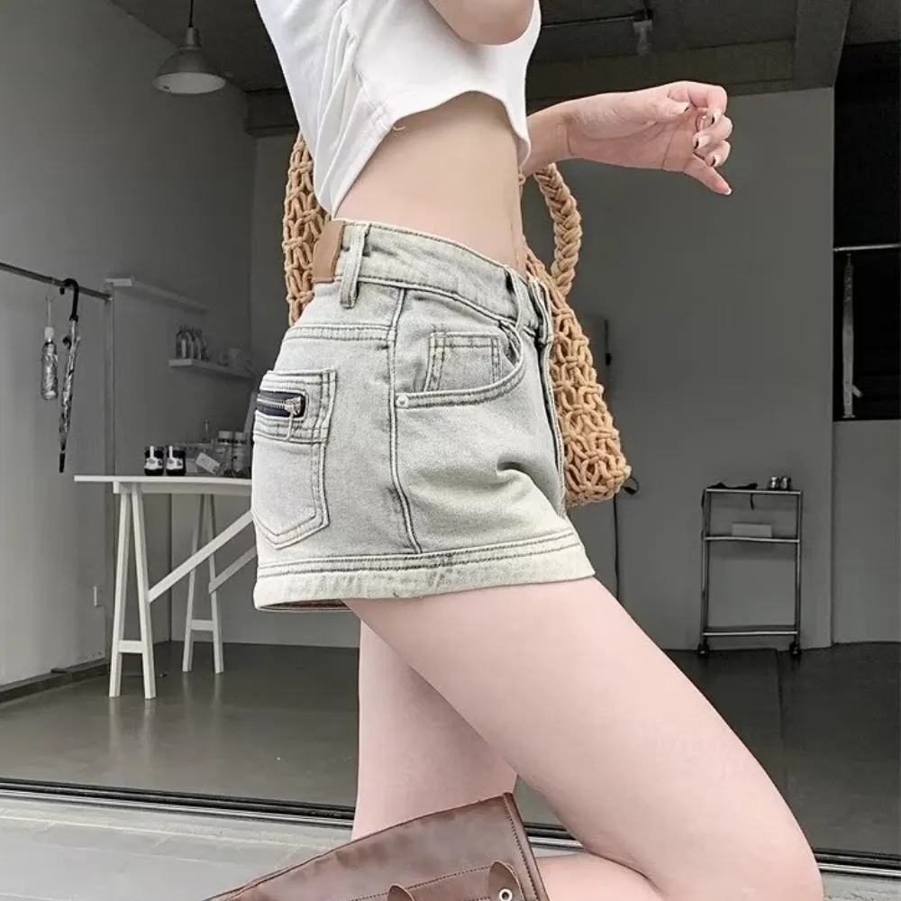 Women's Hot Girl Skinny Denim Shorts