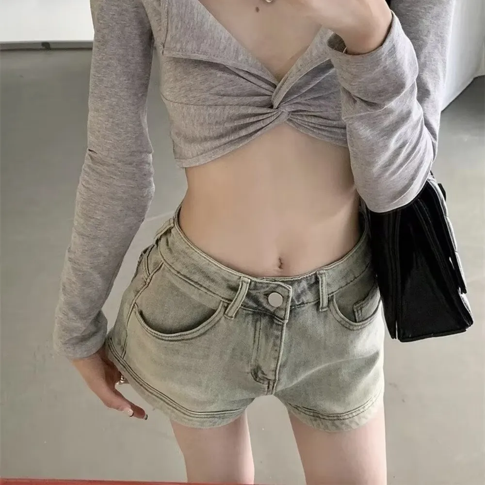Women's Hot Girl Skinny Denim Shorts