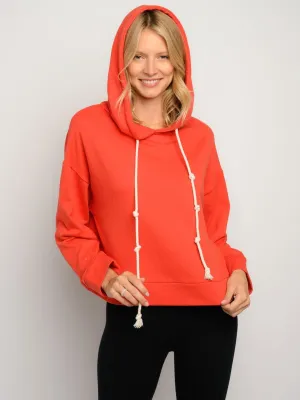 WOMEN'S LONG SLEEVE HOODIE SWEATER
