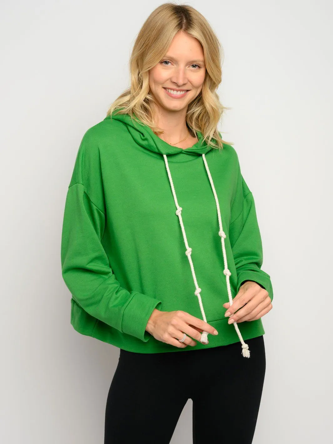 WOMEN'S LONG SLEEVE HOODIE SWEATER