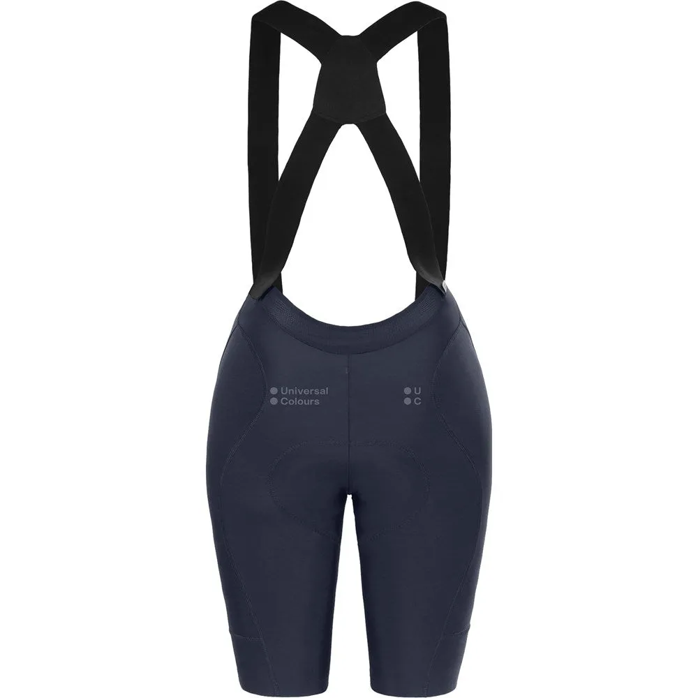 Women's Mono Bib Short - Navy Blue