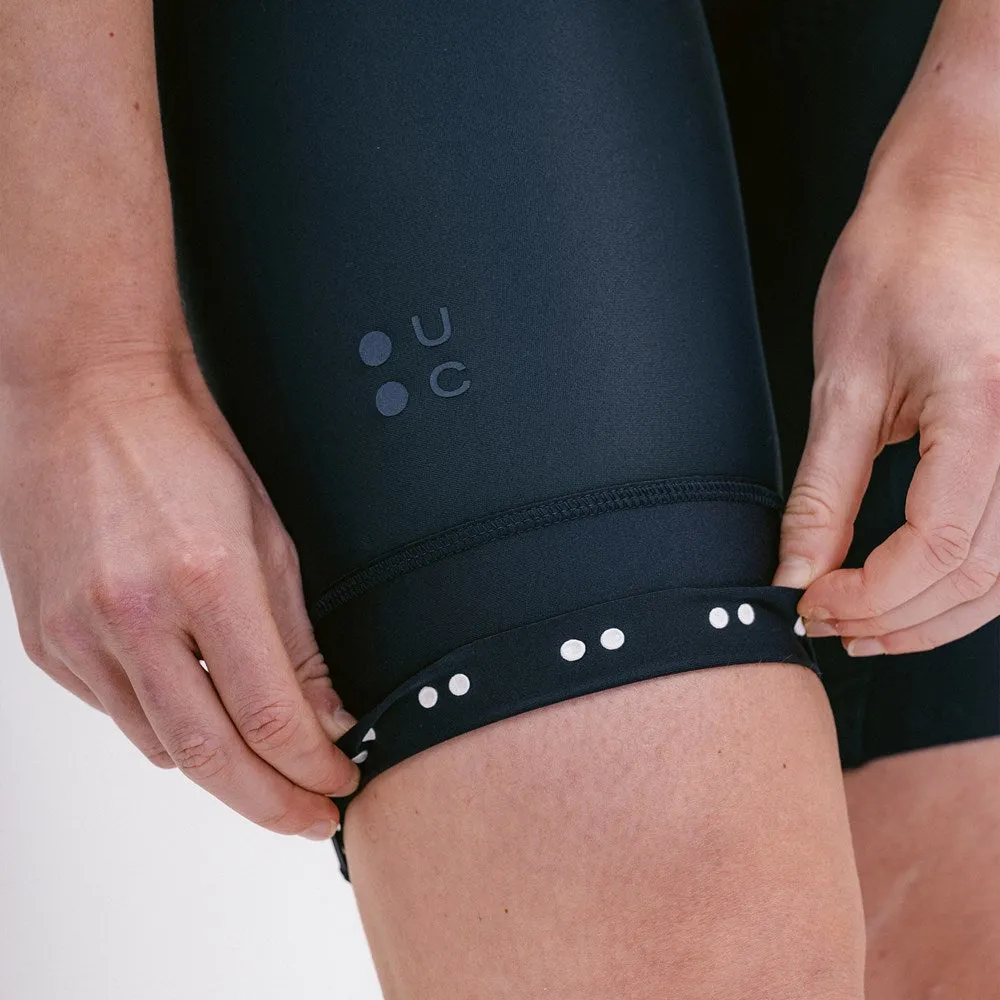 Women's Mono Bib Short - Navy Blue