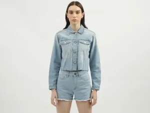 Women's Regular Fit Spread Collar Solid Jackets