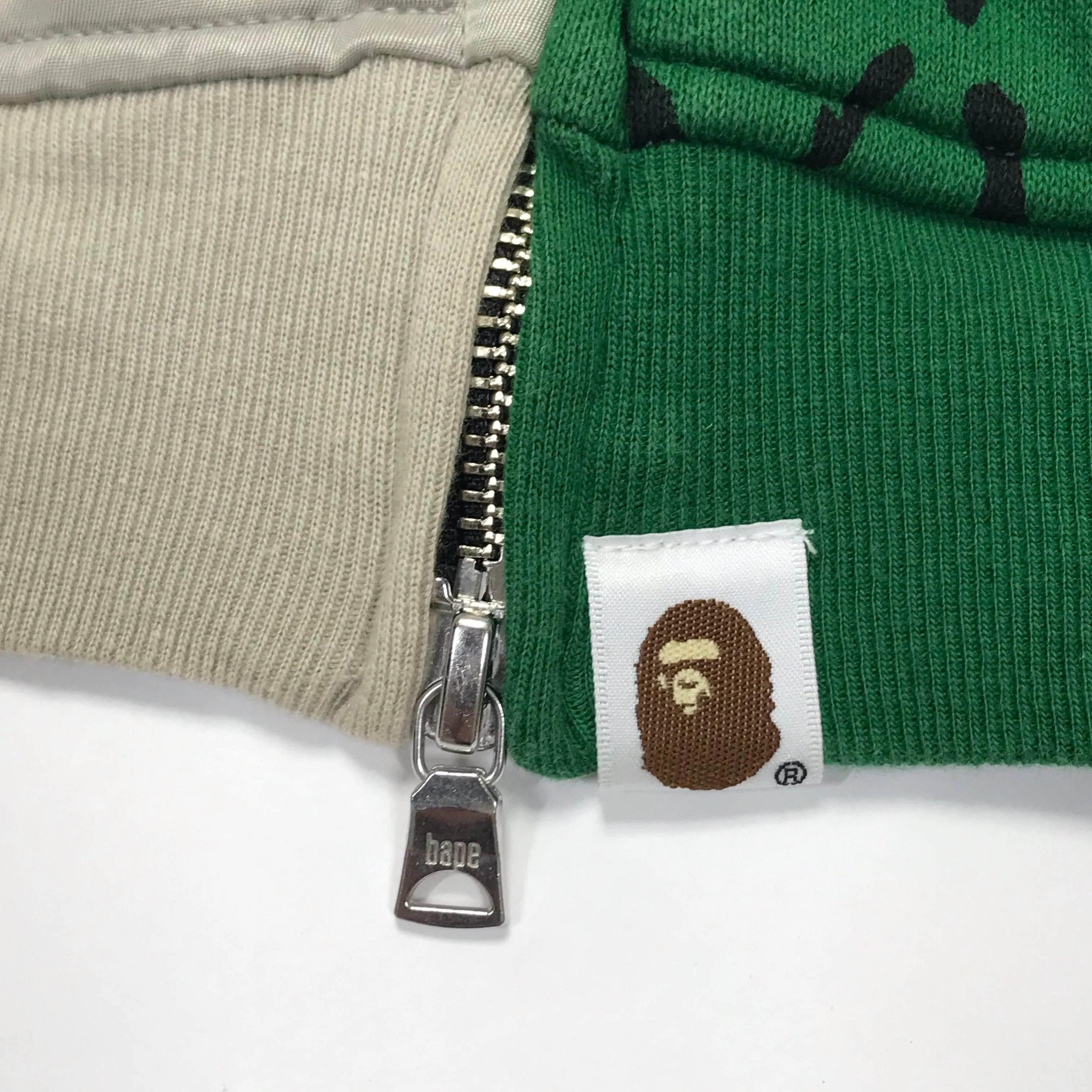 [Women's S] A Bathing Ape Bape x Ambush Shark Alligator Full Zip Hoodie