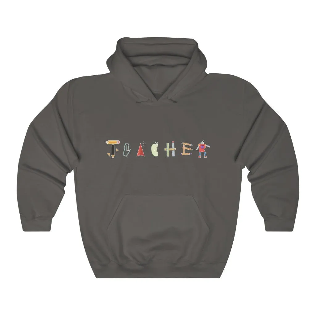 Women's Teacher Objects Pullover Hoodie