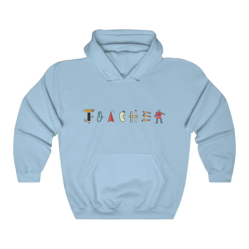 Women's Teacher Objects Pullover Hoodie
