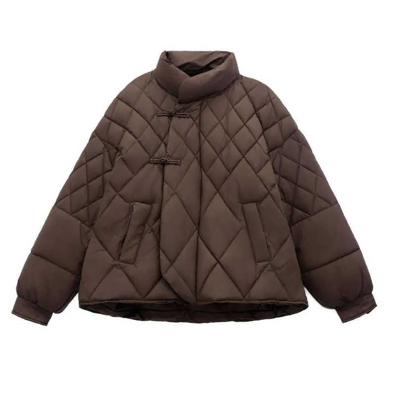 Women's Water-resistant and Windproof Hooded Puffer Jacket