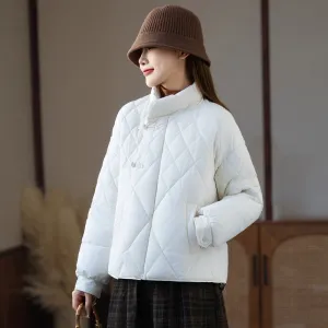 Women's Water-resistant and Windproof Hooded Puffer Jacket