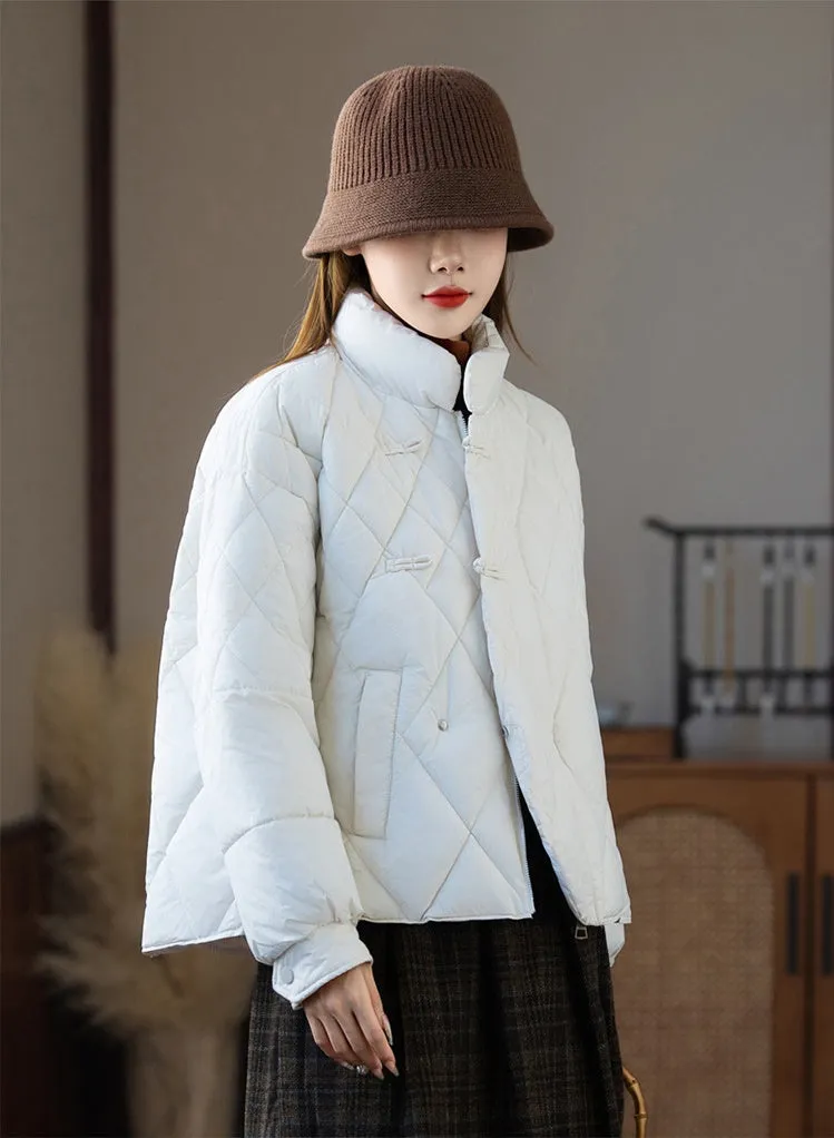Women's Water-resistant and Windproof Hooded Puffer Jacket