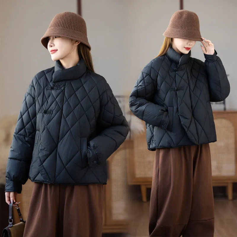 Women's Water-resistant and Windproof Hooded Puffer Jacket