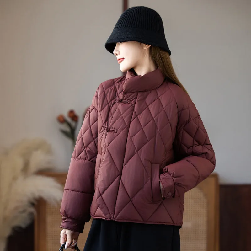 Women's Water-resistant and Windproof Hooded Puffer Jacket