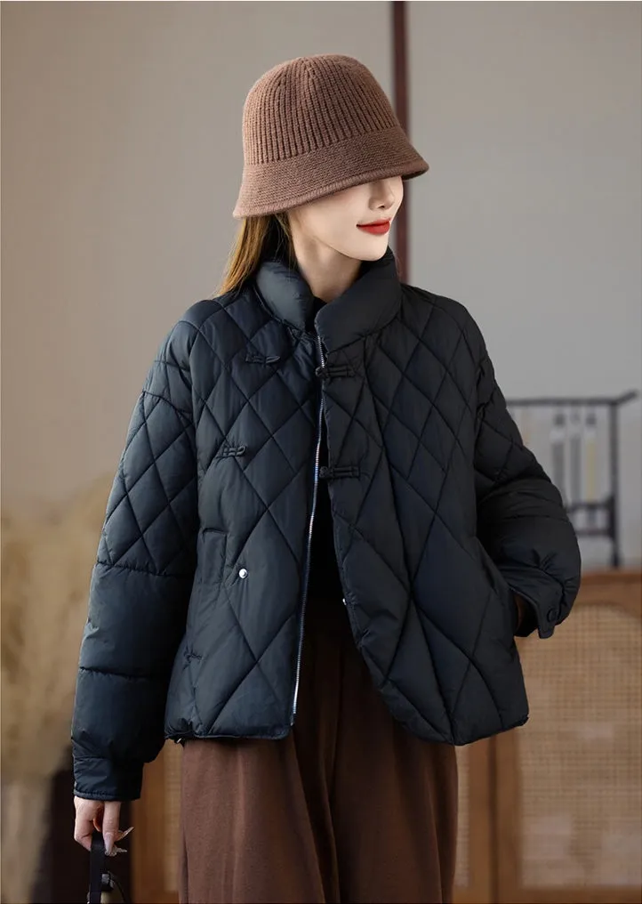 Women's Water-resistant and Windproof Hooded Puffer Jacket