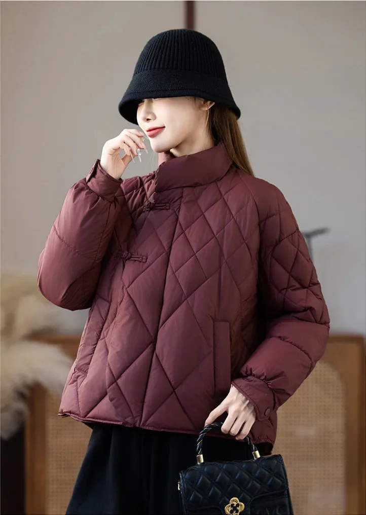Women's Water-resistant and Windproof Hooded Puffer Jacket