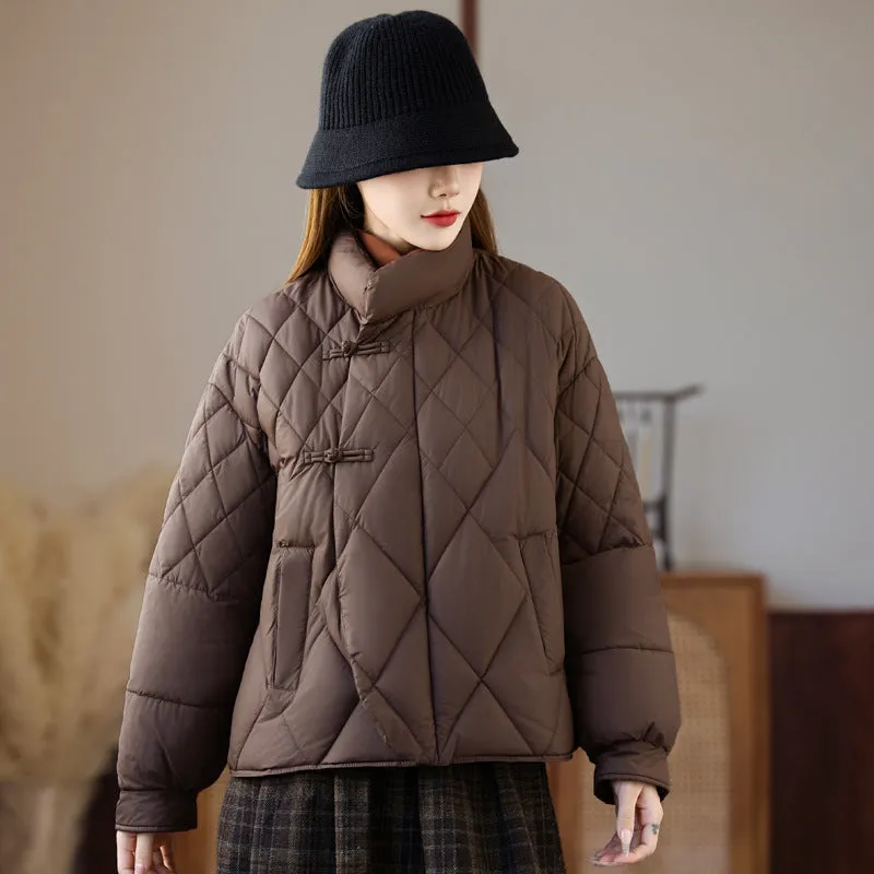 Women's Water-resistant and Windproof Hooded Puffer Jacket