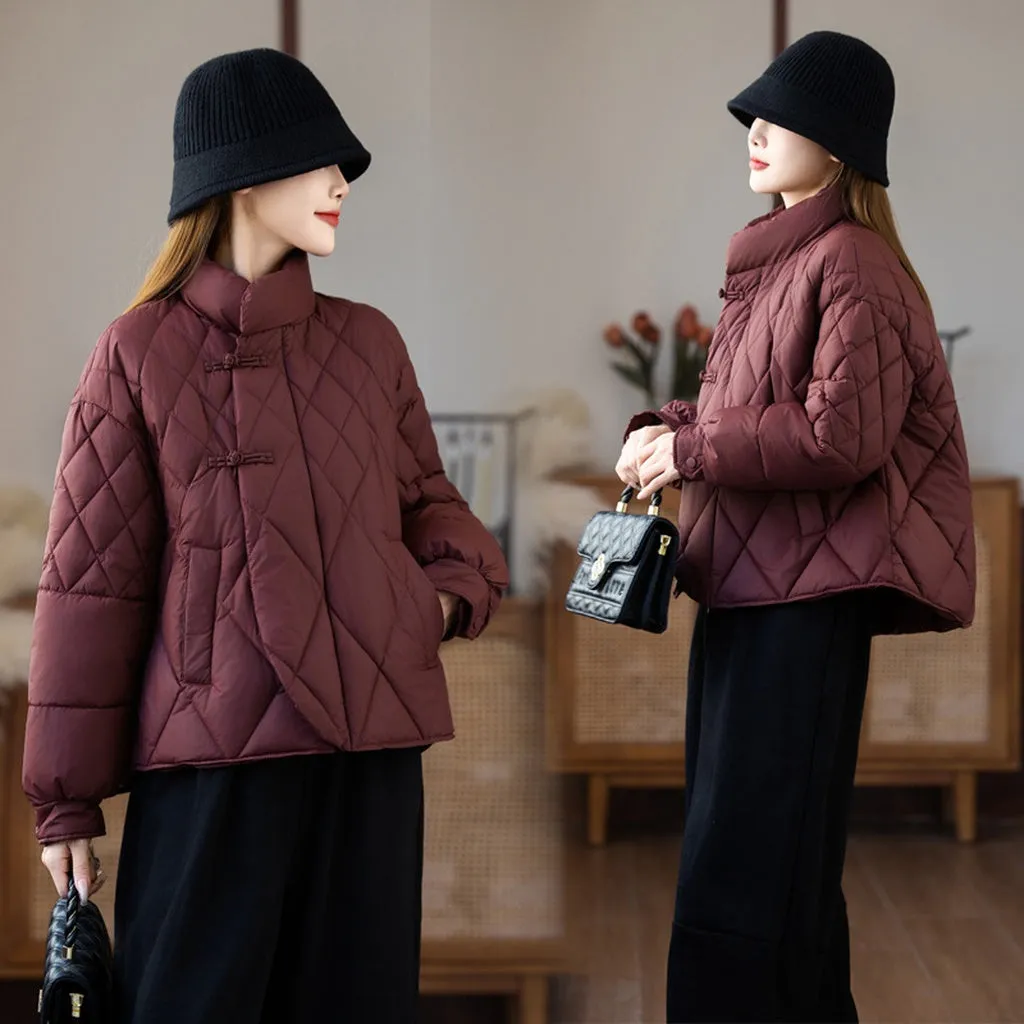Women's Water-resistant and Windproof Hooded Puffer Jacket