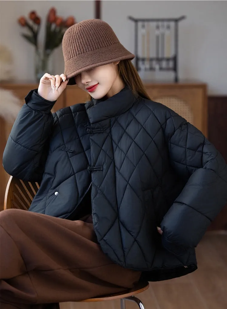 Women's Water-resistant and Windproof Hooded Puffer Jacket