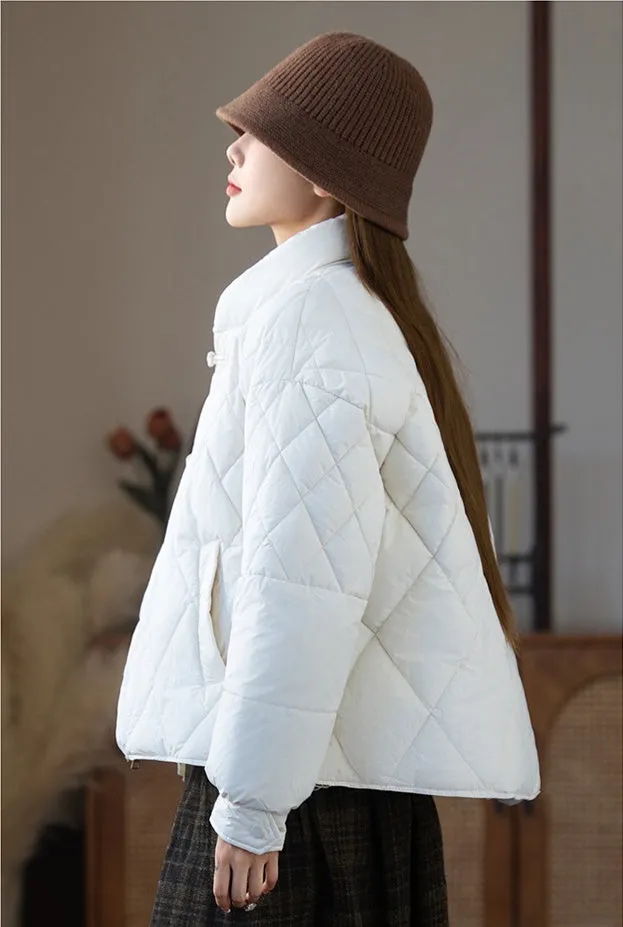 Women's Water-resistant and Windproof Hooded Puffer Jacket