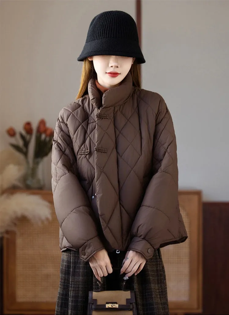 Women's Water-resistant and Windproof Hooded Puffer Jacket