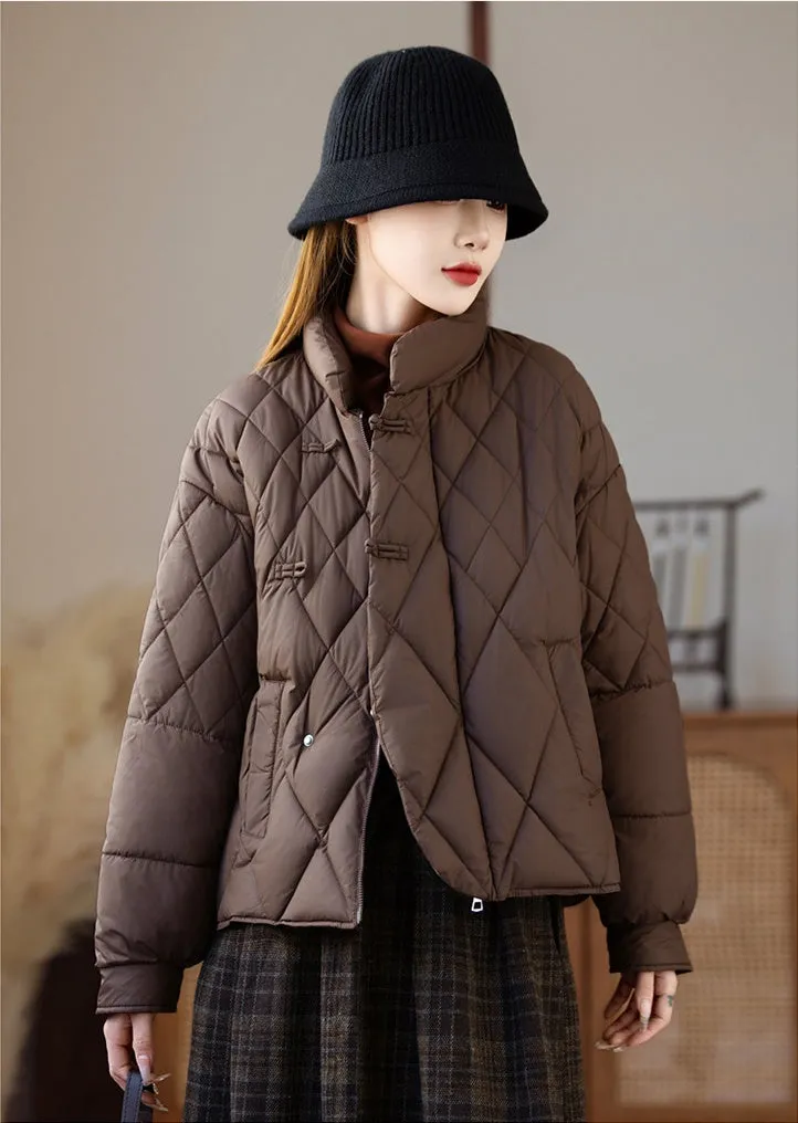 Women's Water-resistant and Windproof Hooded Puffer Jacket