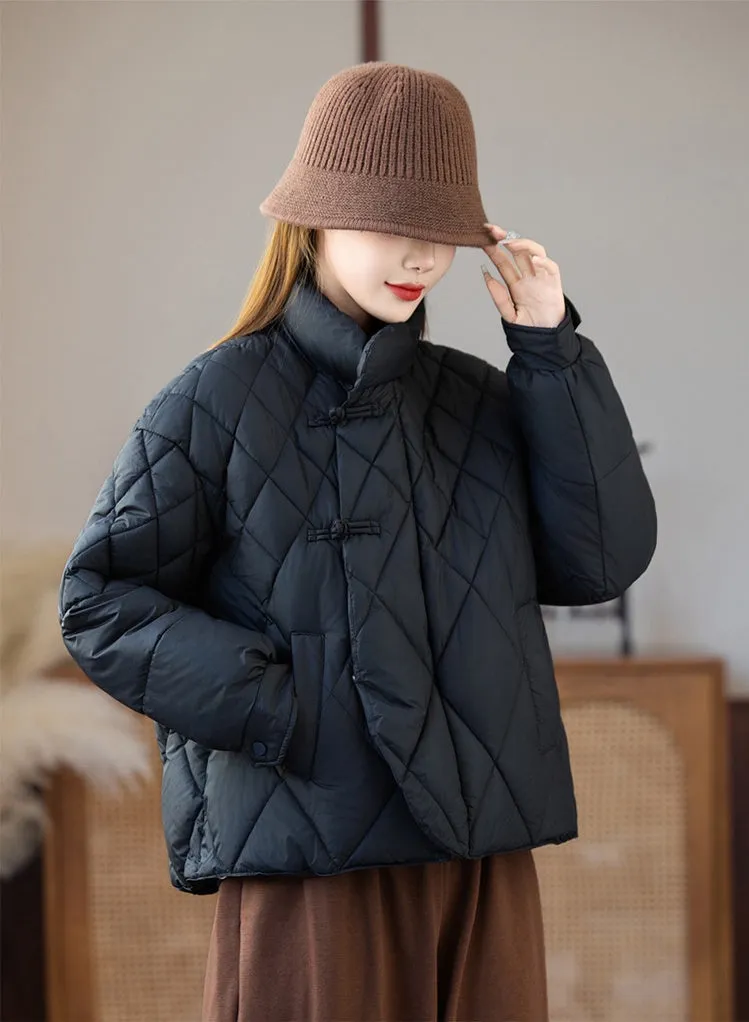 Women's Water-resistant and Windproof Hooded Puffer Jacket