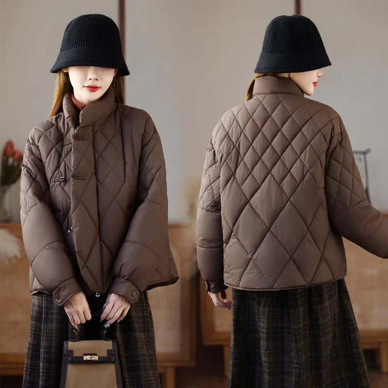 Women's Water-resistant and Windproof Hooded Puffer Jacket