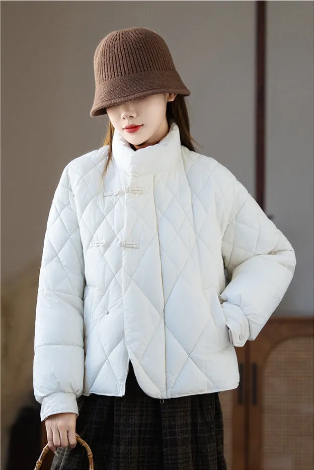 Women's Water-resistant and Windproof Hooded Puffer Jacket