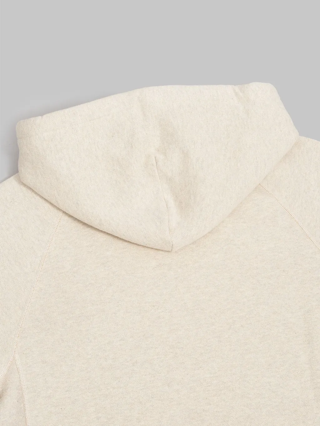 Wonder Looper Pullover Hoodie Fleeced Foxfibre® Oatmeal