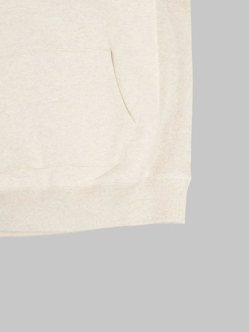 Wonder Looper Pullover Hoodie Fleeced Foxfibre® Oatmeal