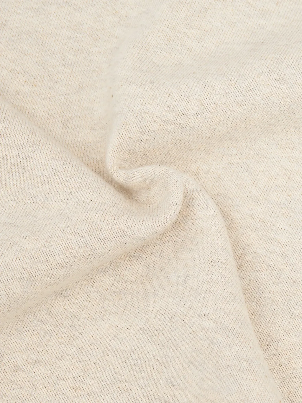 Wonder Looper Pullover Hoodie Fleeced Foxfibre® Oatmeal
