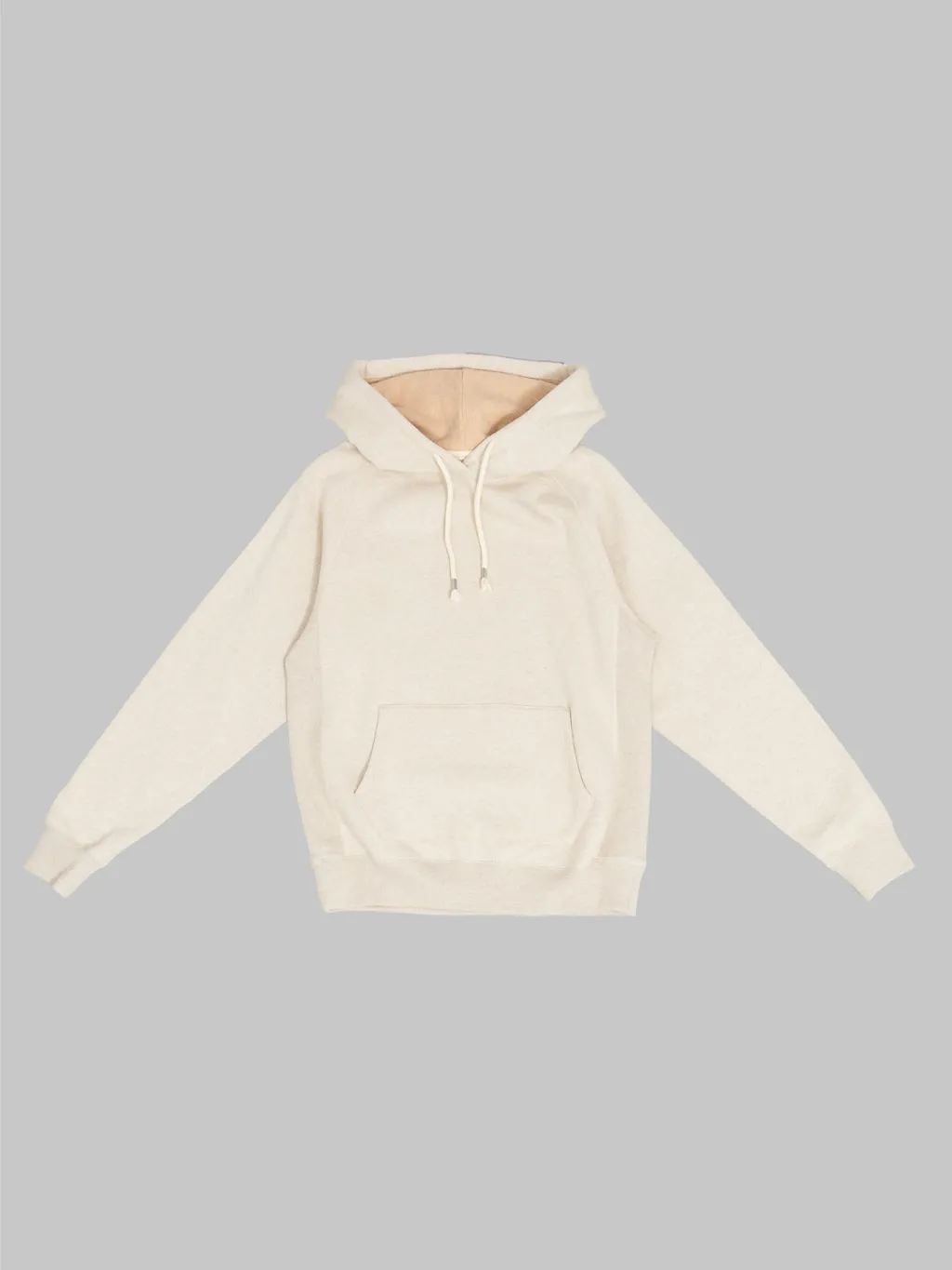 Wonder Looper Pullover Hoodie Fleeced Foxfibre® Oatmeal