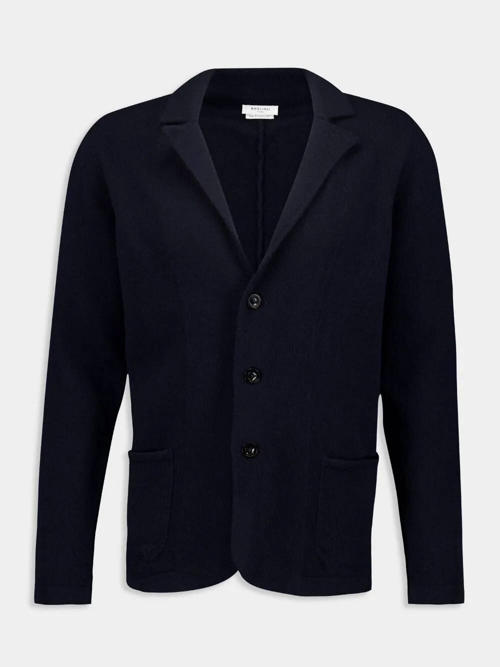 Wool and Cashmere Button-Up Cardigan