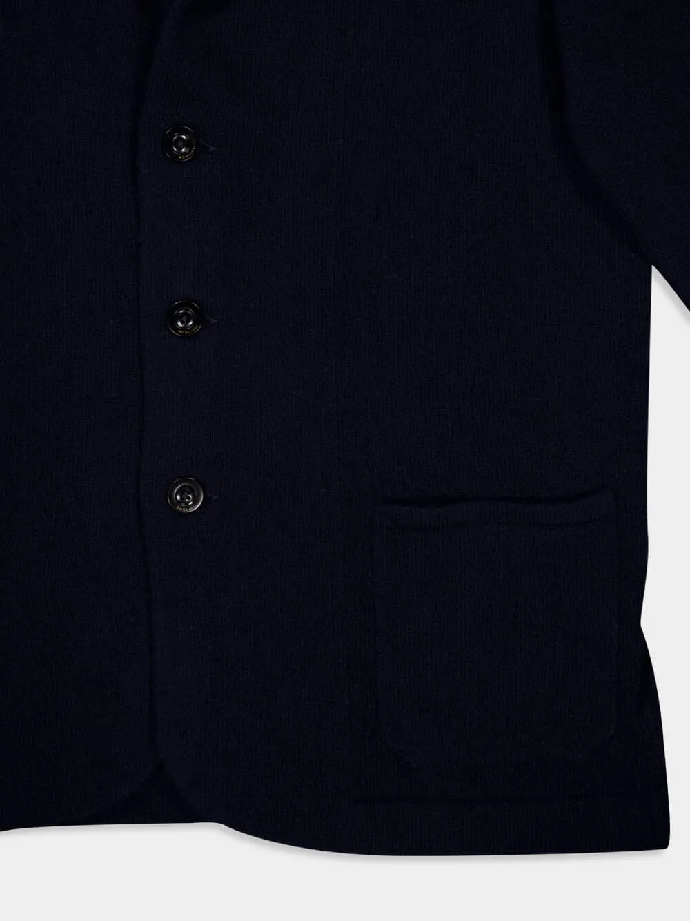 Wool and Cashmere Button-Up Cardigan