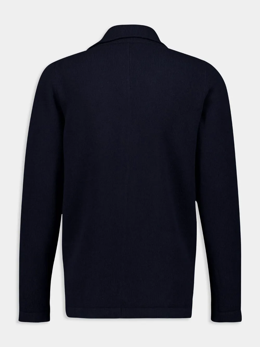 Wool and Cashmere Button-Up Cardigan
